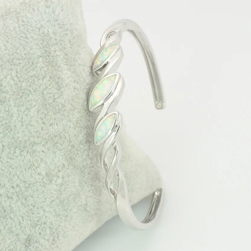 Симпатичный Синий огненный опал серебро оптовая продажа Лидер продаж для женщин