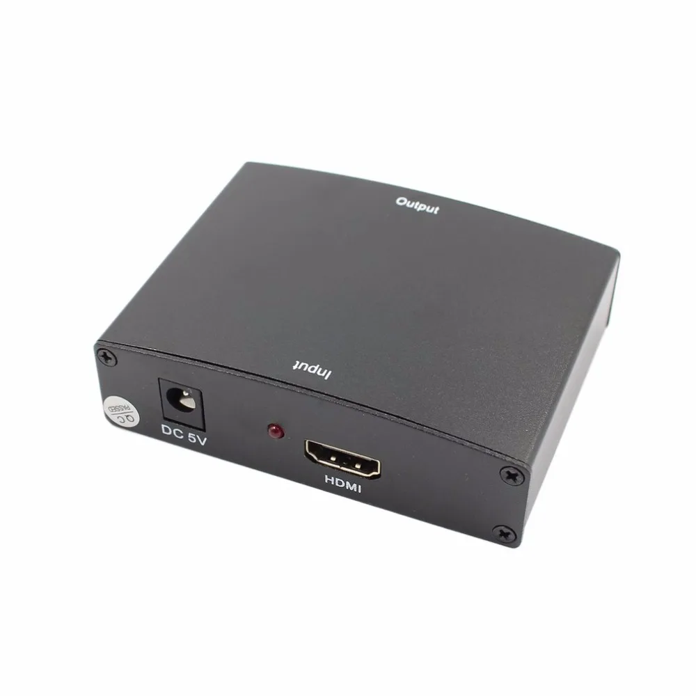 Onleny компонент HDMI в YPbPr преобразователь RGB видео аудио адаптер YPbPr/RGB+ R/L аудио в HDMI AV 1080P США ЕС Великобритания разъем AU