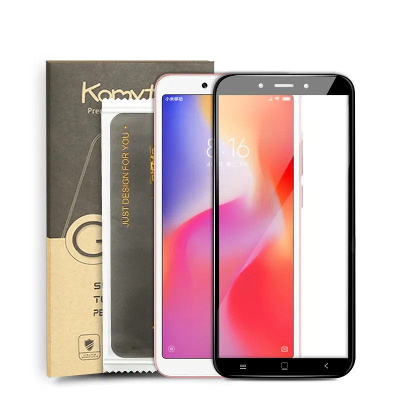 Yikola 5D полное покрытие Экран протектор для Xiaomi Redmi 4X холодной резные закаленное