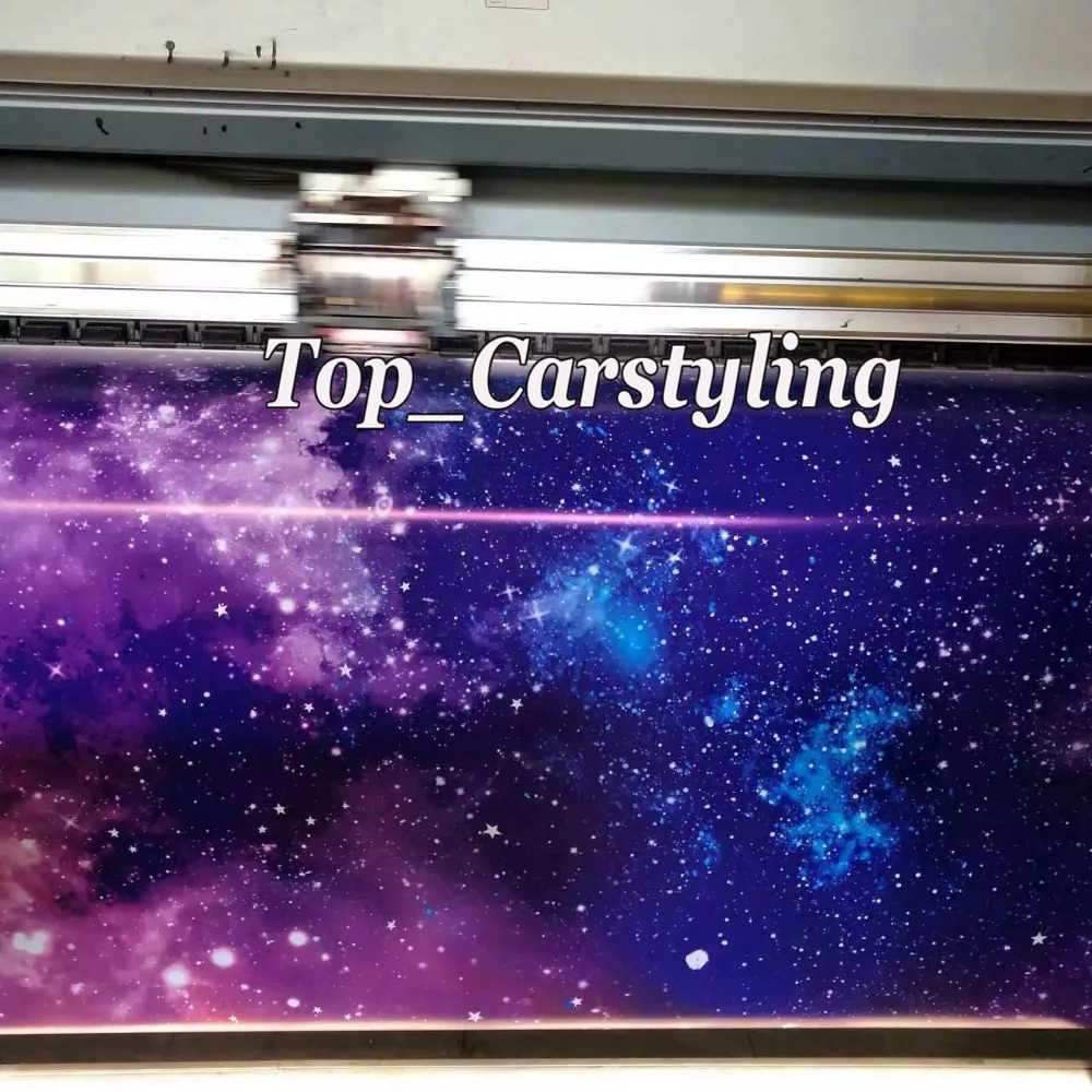 2017 Galaxy виниловая печатная автомобильная пленка Стайлинг графическая фольга