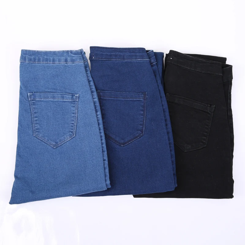Женские узкие джинсы стрейч LEIJIJJEANS, черные повседневные брюки-карандаш, джинсы с высокой посадкой, полной длины, с эффектом пуш-ап, большие размеры, лето