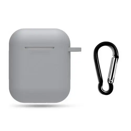 Мягкий силиконовый чехол для Apple Airpods, ударопрочный чехол для Apple, гарнитура для Airpods, ультра тонкий защитный чехол Air Pods - Цвет: K