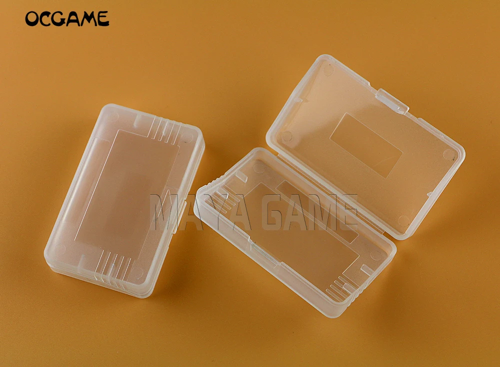 OCGAME для Nintendo Game Boy GBA / SP прозрачные игровые картриджи игр коробка хранения Замена