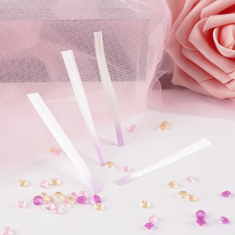 10 шт./упак. форма ногтей из стекловолокна для наращивания ногтей fibernails Акриловые Советы Расширение для ногтей шелковые здания Расширение Инструмент