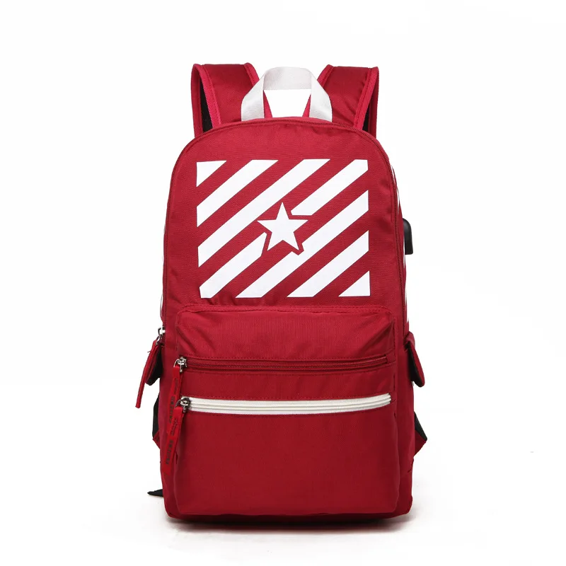 2018 Новый Подросток Школьные Рюкзаки большой емкости Ткань Оксфорд пятиконечная