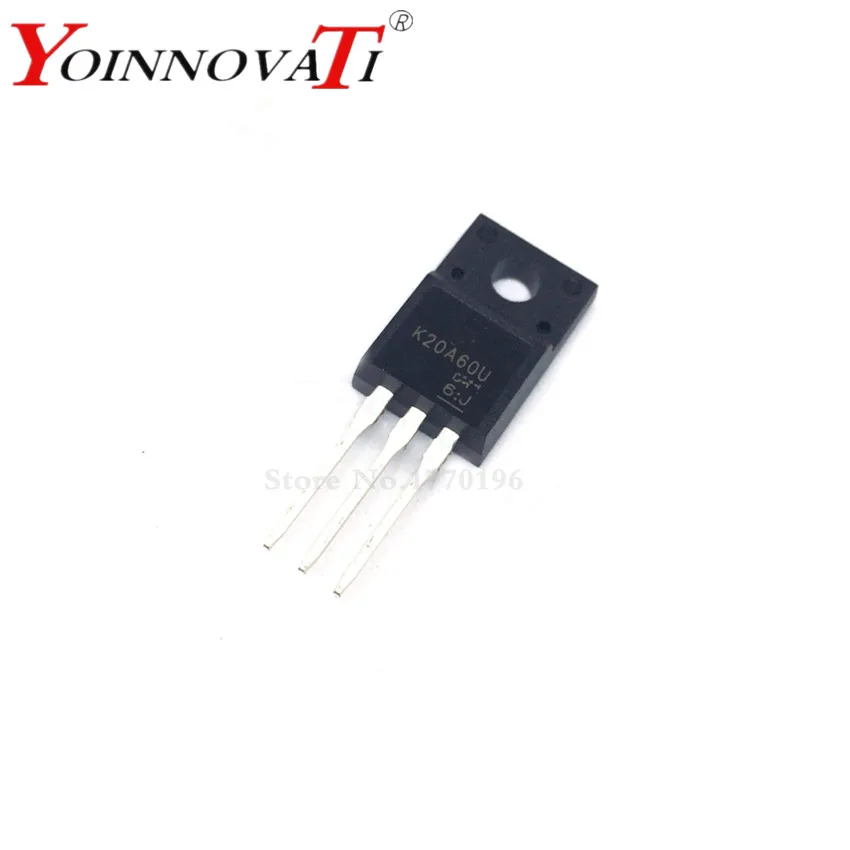 20 шт TK20A60U MOSFET N-CH 600V 20A TO-220SIS | Электронные компоненты и принадлежности