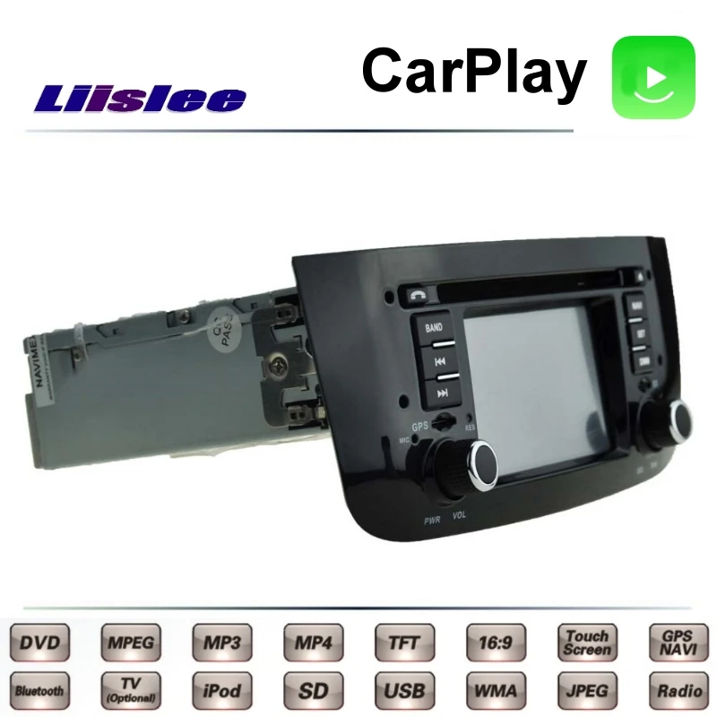 Для Fiat Grande Punto EVO Avventura 2009~ автомобильный мультимедиа, ТВ DVD gps Радио Carplay стиль Навигация Liislee Navi