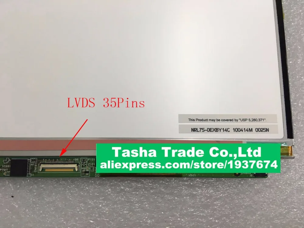 Для Sony Vaio VGN SZ ЖК экран панель LTD133EXBY Toshiba дисплей 13 3 дюймов LVDS 35 контактов 1280*800