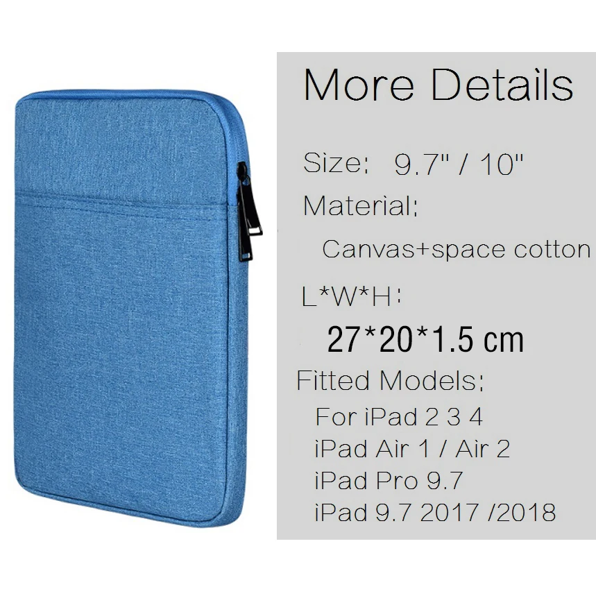 Мягкий хлопковый чехол для iPad 2 3 4 9 7 дюйма | Компьютеры и офис