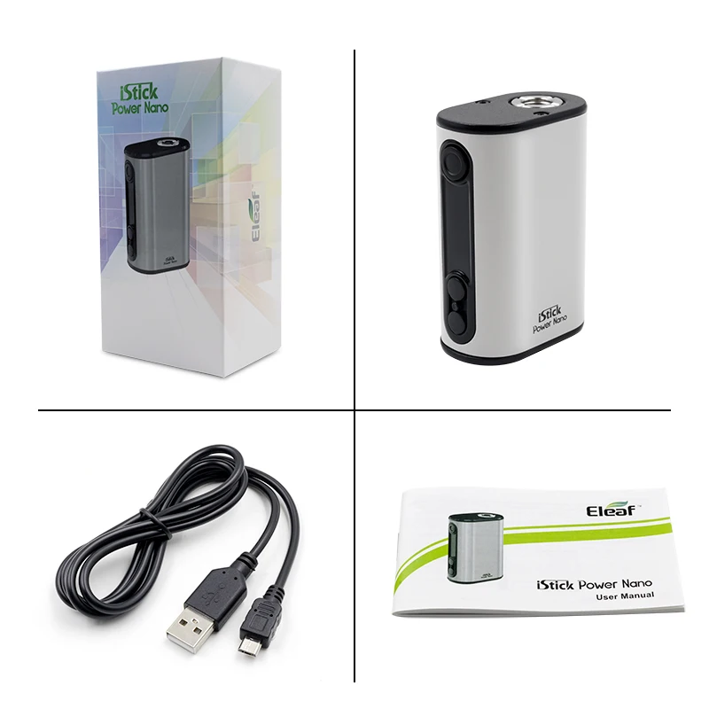 Электронные сигареты eleaf istick Мощность Nano поле mod tc40w построен в 1100 мАч Батарея VAPE Fit