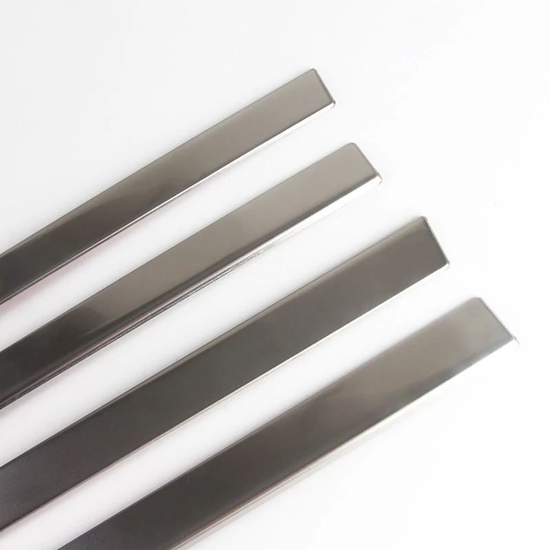 4 шт. из нержавеющей стали Боковая дверь кузова под давлением Streamer планки для