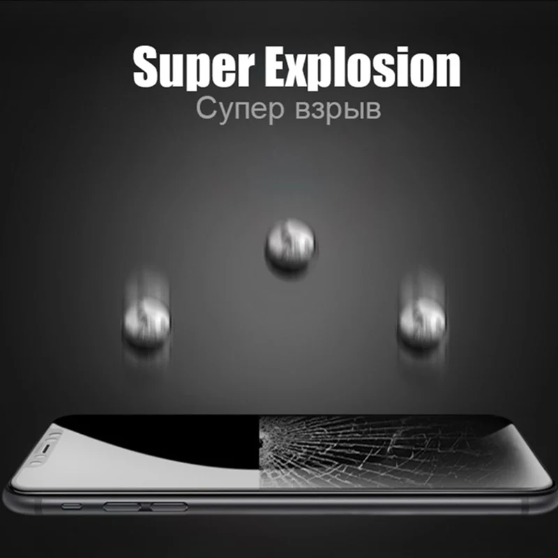 Защитное стекло для экрана iPhone 6 6s 7 8 Plus X 9 H Защитная пленка защитная из