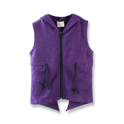 Новинка 2017 года Демисезонный детская одежда жилет для девочек Куртки и пиджаки