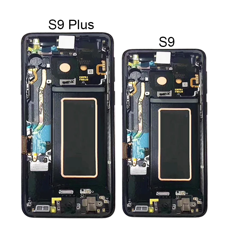 Супер AMOLED дисплей для samsung S9 G9600 plus ЖК-дисплей G9650 965F дигитайзер сенсорный экран с