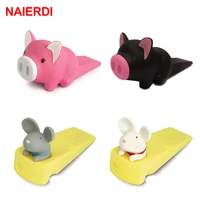naierdi cartoon creative silicone door stopper cute children baby toys door stops holder safety for family furniture hardware