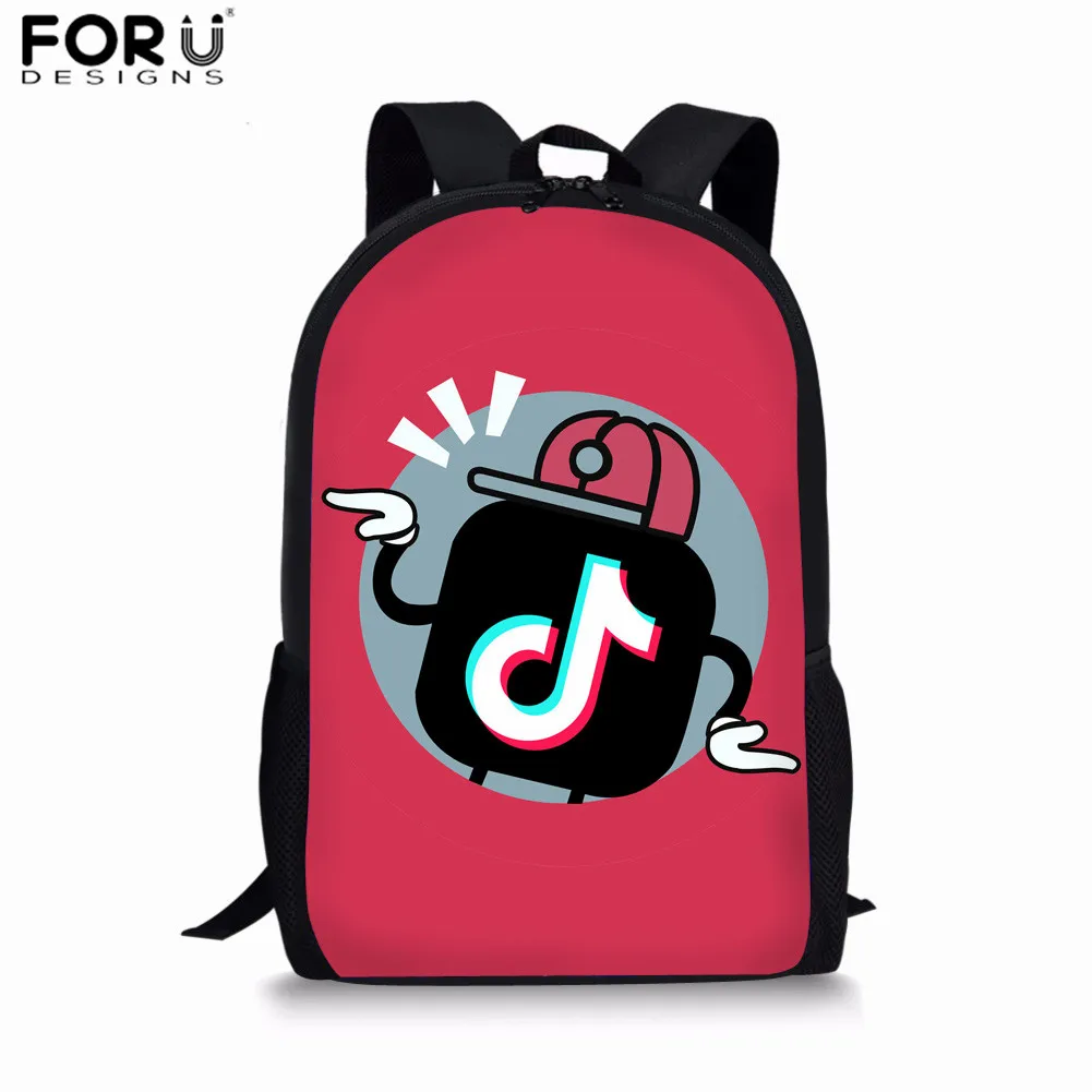 L4861C FORUDESIGNS/школьные сумки для девочек-подростков с музыкальными нотами; женский рюкзак для путешествий; школьная сумка для девочек; комплекты; Прямая поставка; mochila feminina - Цвет: L4861C