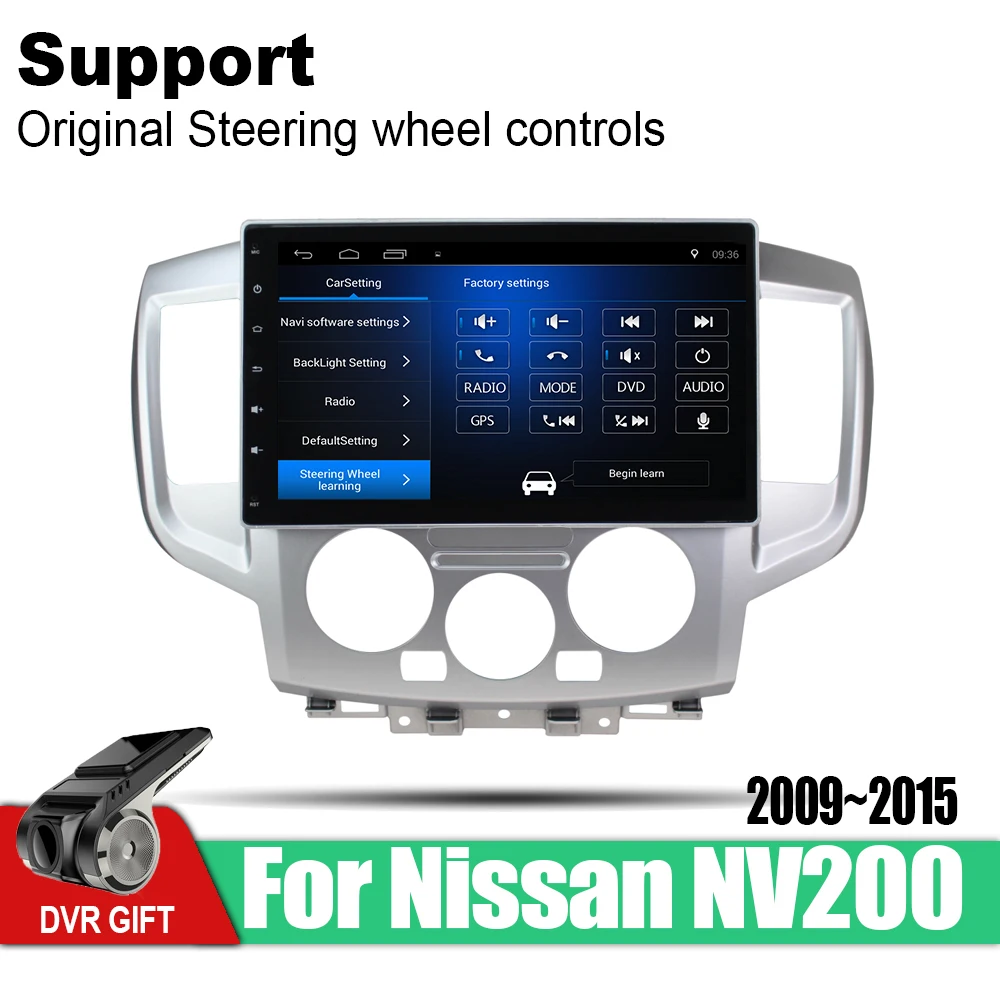 Автомобильный мультимедийный плеер ZaiXi Android GPS для Nissan NV200 2009 ~ 2015 автомобильная
