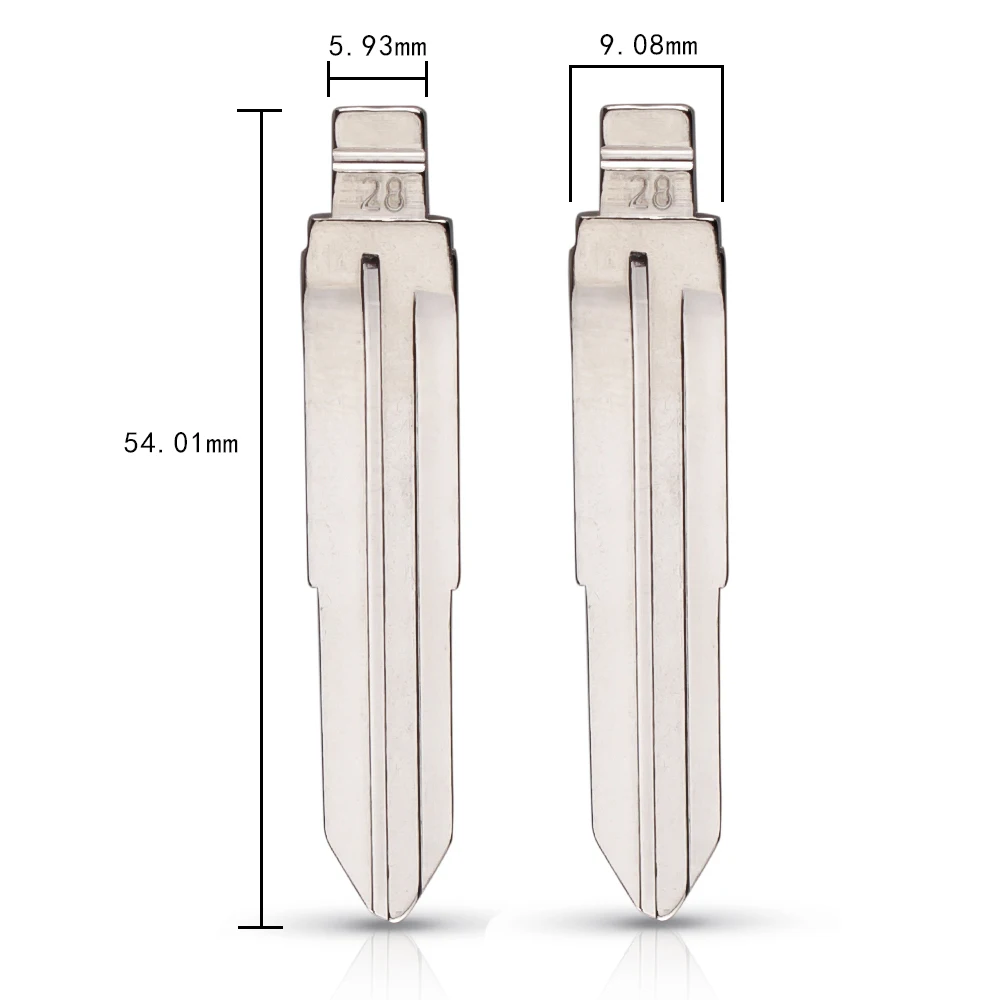 KEYYOU Тип #28 металлический ключ для дистанционного управления Kia Accen Rio новые