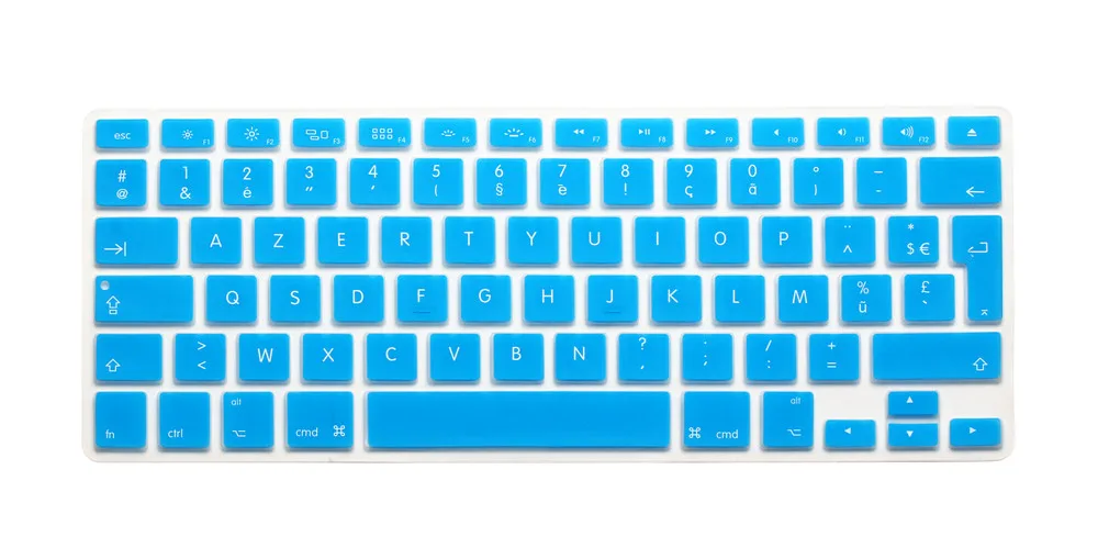 Clavier Fr Французская клавиатура с раскладкой AZERTY Обложка пленка 100 шт. для Macbook Pro 13