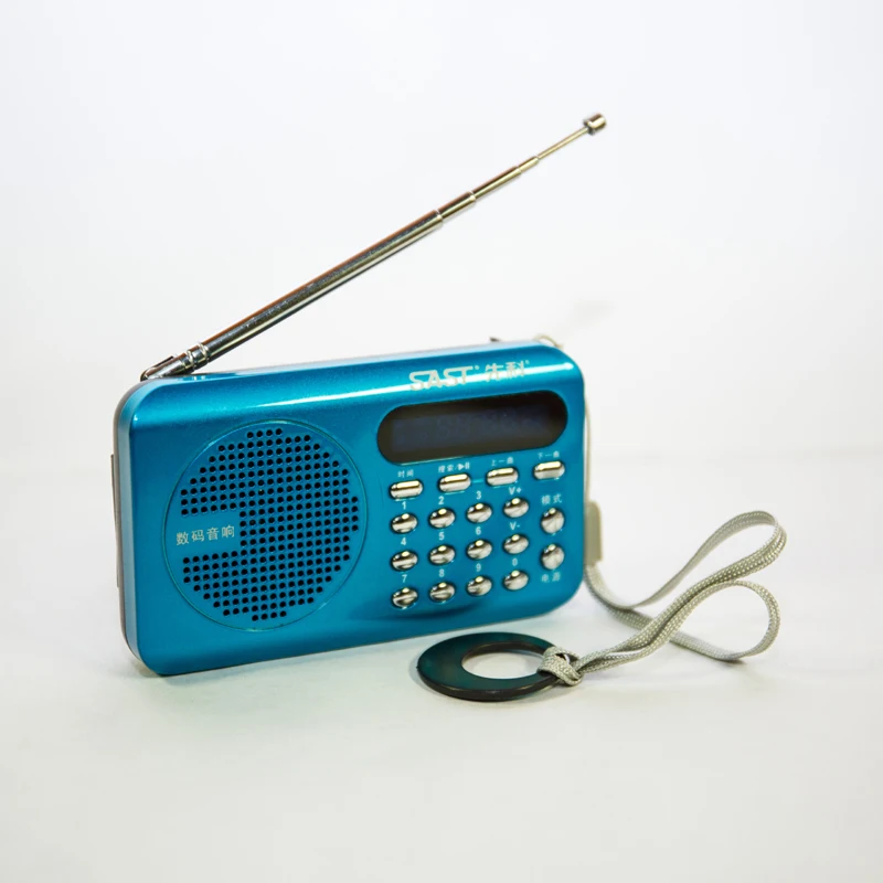 Leadstar Портативный Usb и TF карты FM мини радио памяти играть с Recycle литиевая