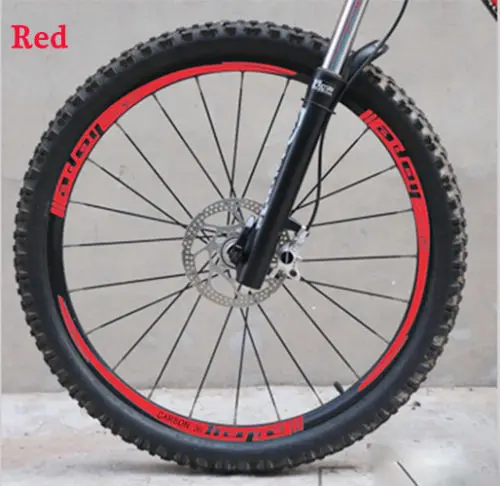 26er Blue HOPE 26/27. 5/29 дюймов два колеса Набор обода наклейки для горного велосипеда MTB DH HOPE гонки Замена обода наклейки - Color: 26er Blue
