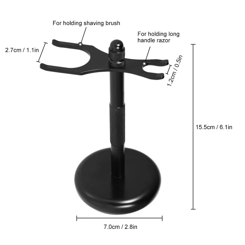 Съемная металлическая Мужская бритвенная щетка подставка для бритвы держатель