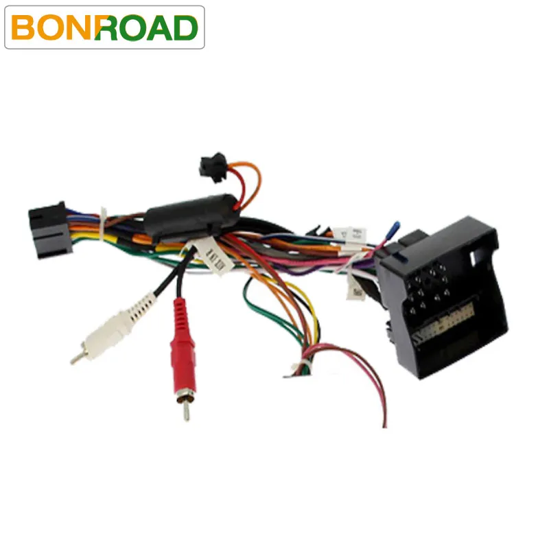 ISO for VW 40 Pin Bonroad C106 автомобильное радио ISO кабели для Nissan, он не подходит для x tril t31 для Honda ISO для Toyota для Suzuki - Название цвета: ISO for VW 40 Pin