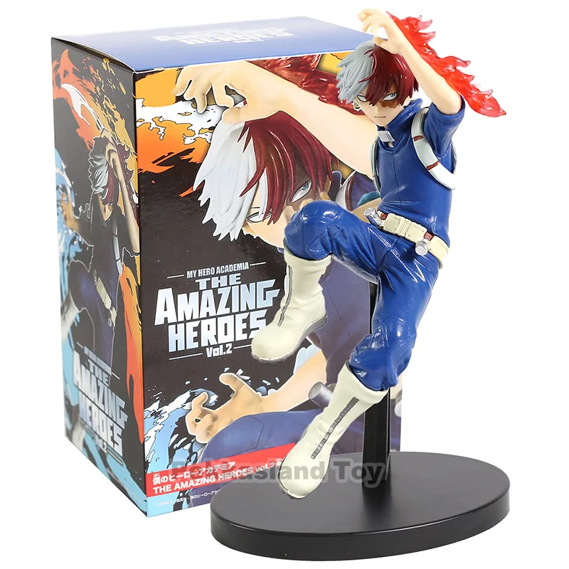 Shoto box My Hero Academy удивительные герои кацуки бакуго мидория изюку шото Тодороки фигурка игрушка кукла Brinquedos Фигурки - Цвет: Shoto box