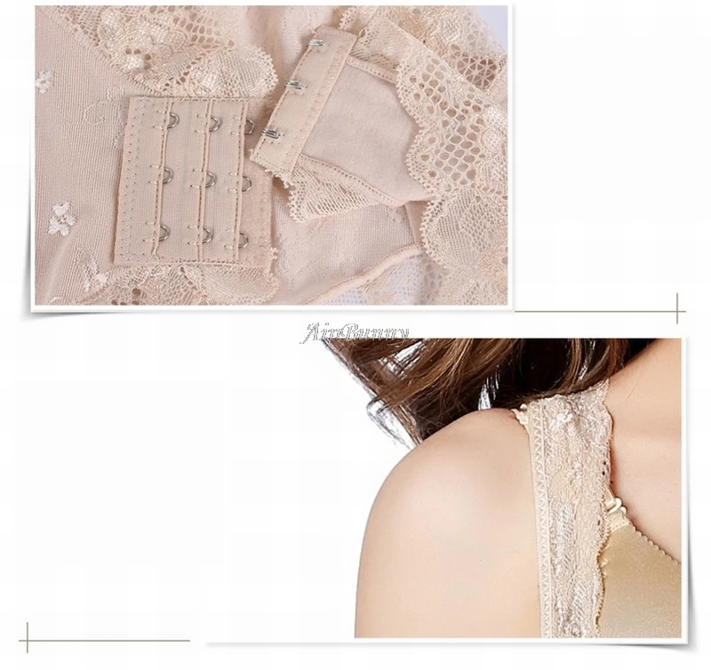 Корректирующее белье бюстье тренажер кружево для похудения талия пуш ап корсет