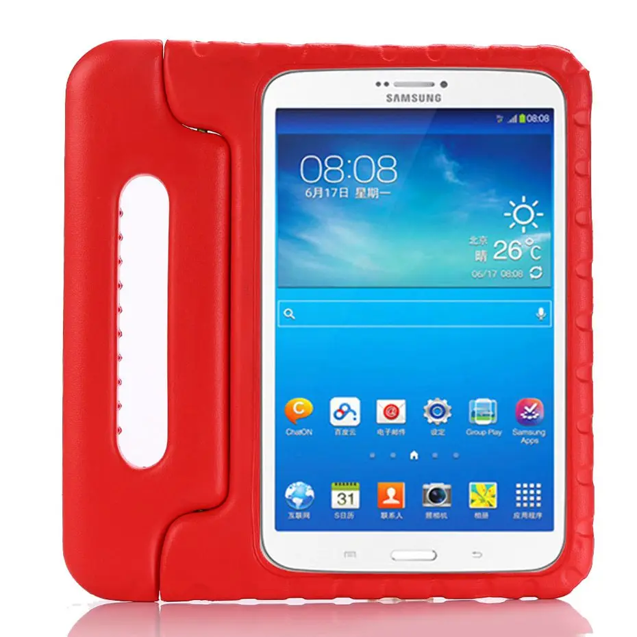 Чехол для samsung Galaxy Tab E 9,6 T560 T561 Ручной всего тела дети безопасный силикон для SM-T560 чехол для планшета