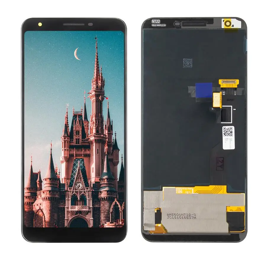 Pixel 3A XL AMOLED lcd для Google Pixel 3A XL lcd дисплей кодирующий преобразователь сенсорного экрана в сборе для Google Pixel 3A lcd дисплей - Цвет: Pixel 3A XL