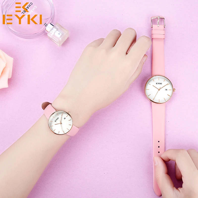 Лидирующий бренд EYKI просто повседневная женская обувь наручные часы 30 м