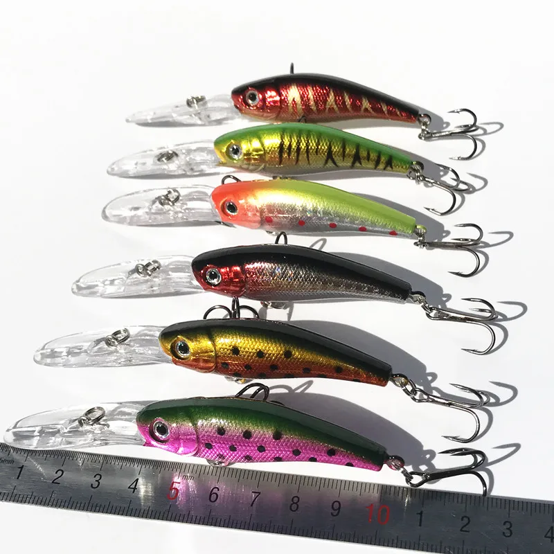 Sealurer 1 шт 6 см/9 5 gfishingcharm Набор Новый длинный язык мочи искусственный воблер pescage