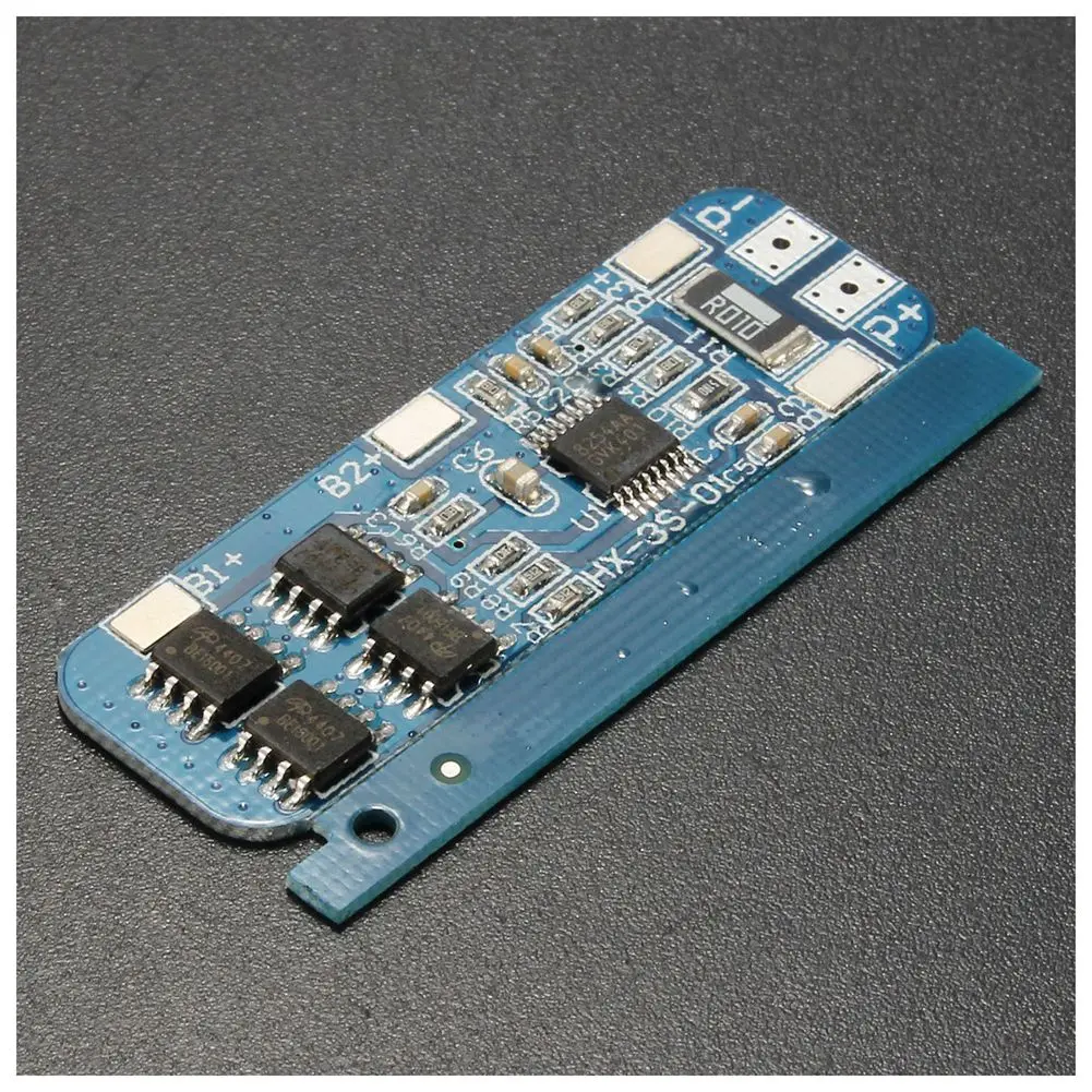 18650 10A 3 Li-ion lithium Battery Cell Charger Protection Board Module Blue | Электроника