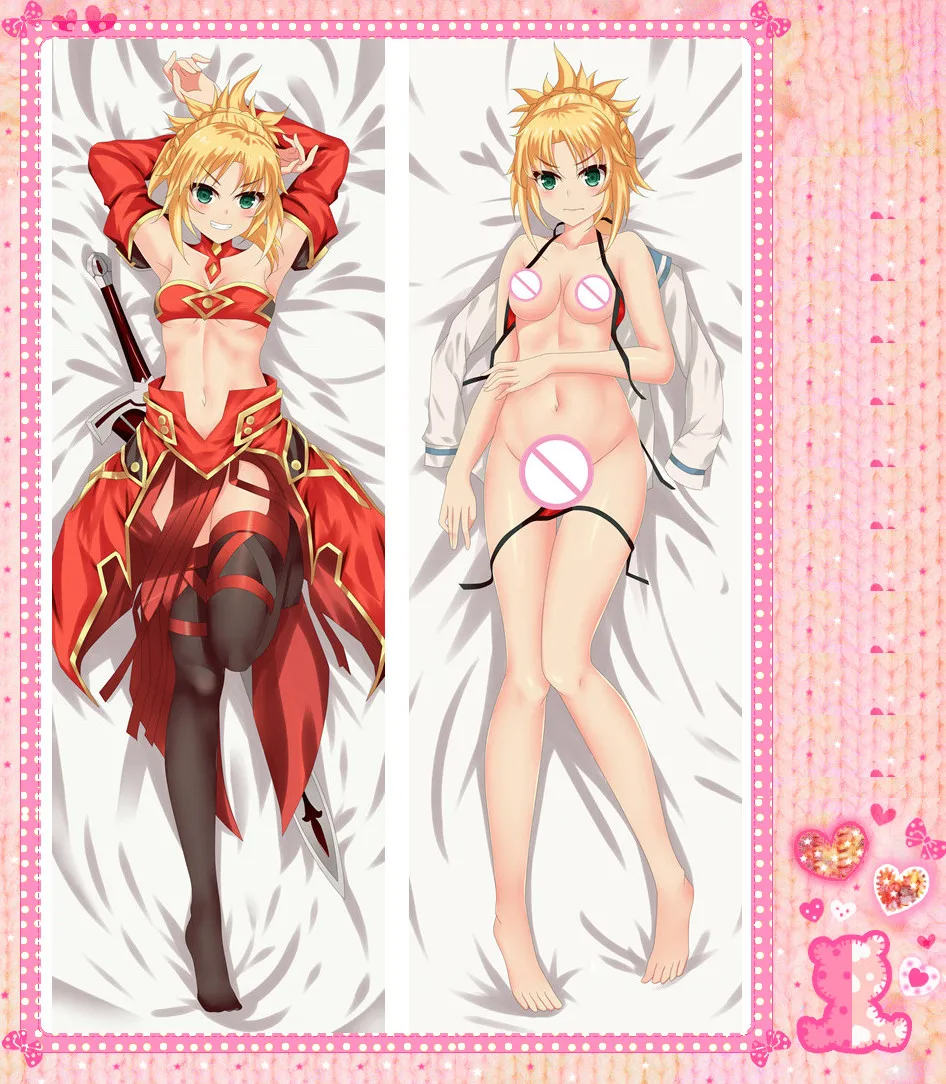 Аниме мультфильм Fate/Apocrypha Болстер обнимая персиковая кожа 2 способ наволочка