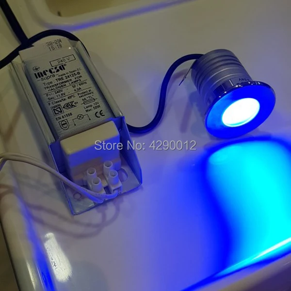 Водонепроницаемый подводный светодиодный фонасветильник из нержавеющей стали