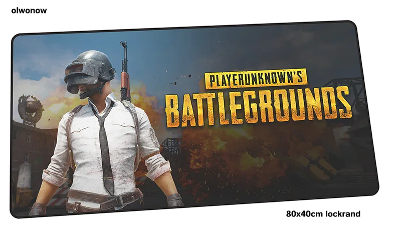 Pubg коврик для мыши для геймера, лучший игровой коврик для мыши 800x400x2 мм, большие рождественские подарки, аксессуары для ноутбуков, эргономичный коврик для ноутбука