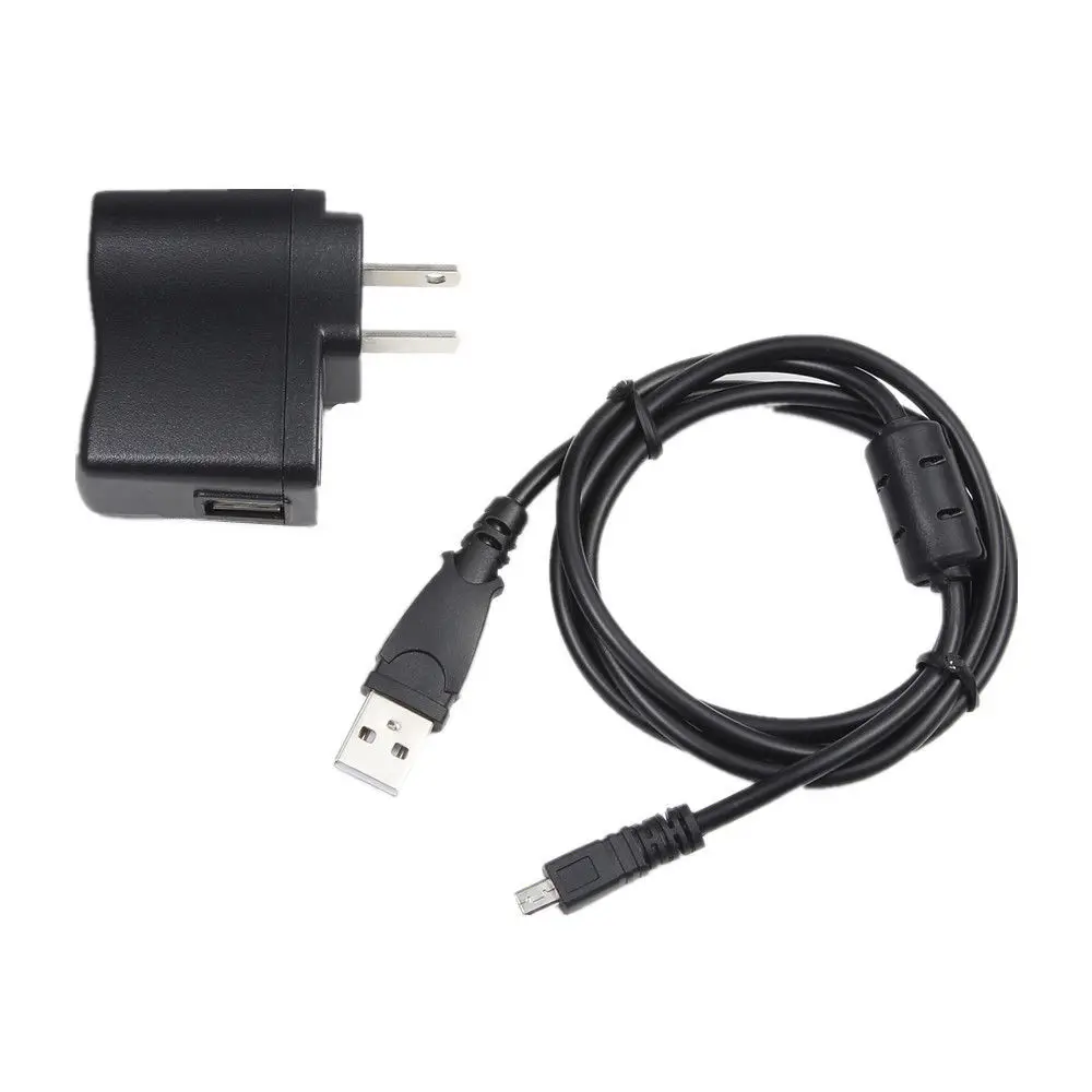 USB AC/DC адаптер питания камера зарядное устройство + шнур для ПК Nikon Coolpix S6500 |