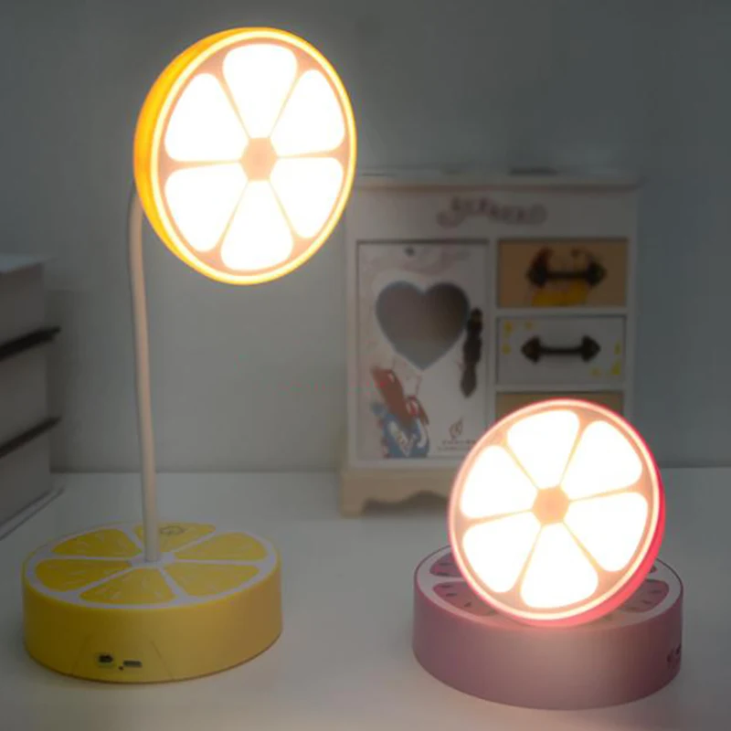 [Лампа] креативная Светодиодная лампа с мультяшными фруктами для детской спальни