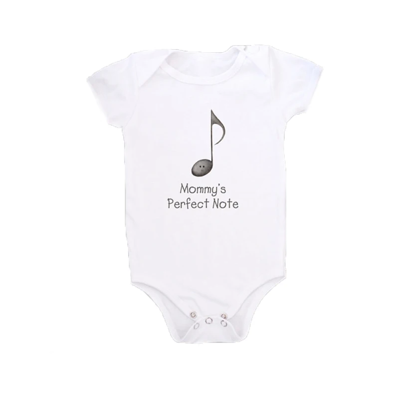Милое детское боди YSCULBUTOL музыкальное с коротким рукавом для новорожденных |
