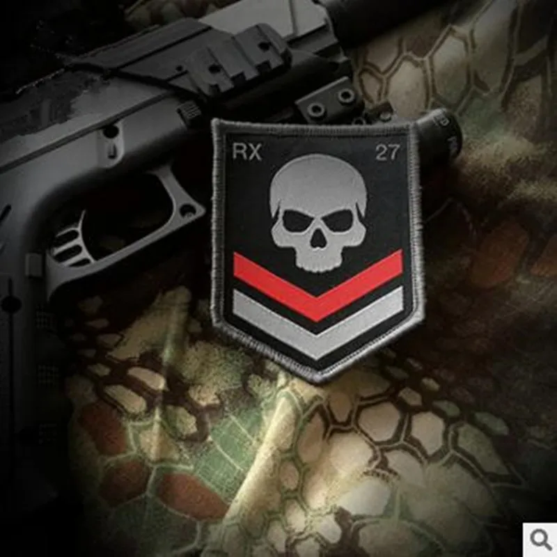 Военный Тактический Рюкзак Molle волшебная клейкая лента стикер для одежды вышитый