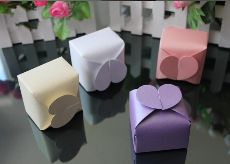 Коробка для конфет Lovly в форме сердца свадебвечерние милые подарки конфеты bomboniere