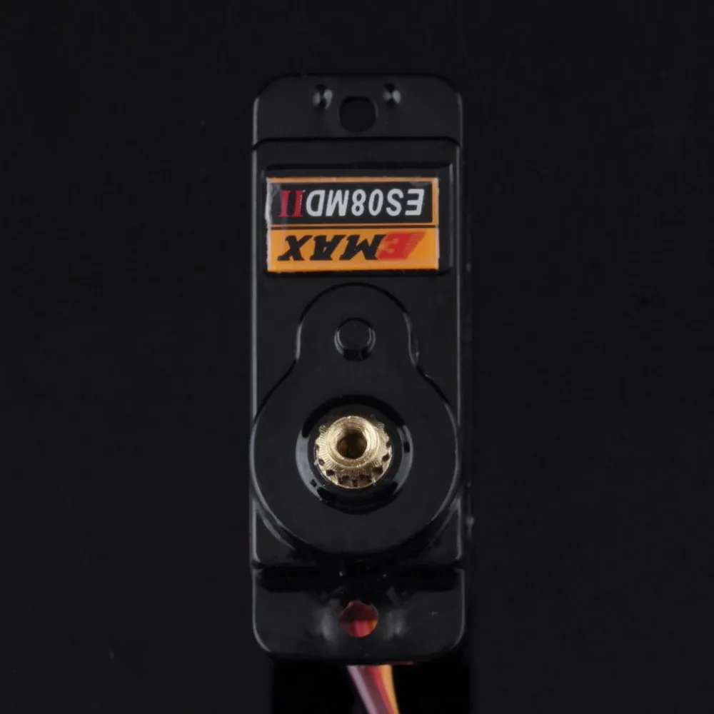 4 шт./лот EMAX ES08MDII ES08MD II цифровой сервопривод 12 г/2,4 кг/Высокоскоростной мини металлический редуктор для гоночного дрона skywalker X8 самолет