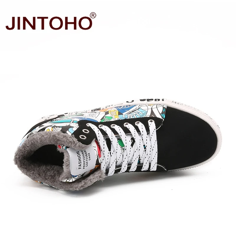 Jintoho/большой Размеры унисекс Обувь для скейтбординга Брендовая Дизайнерская