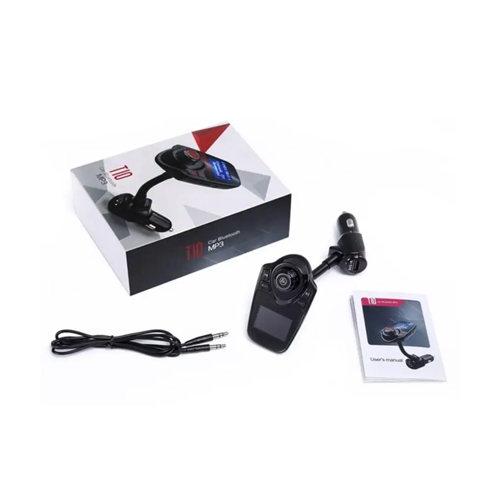 Eincar FM Bluetooth fm передатчик радио адаптер автомобильный комплект с 5V 2.1A USB