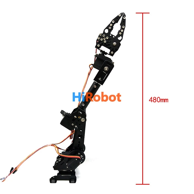 Металлический механический рычаг с 6 осями вращающийся умный комплект роботов