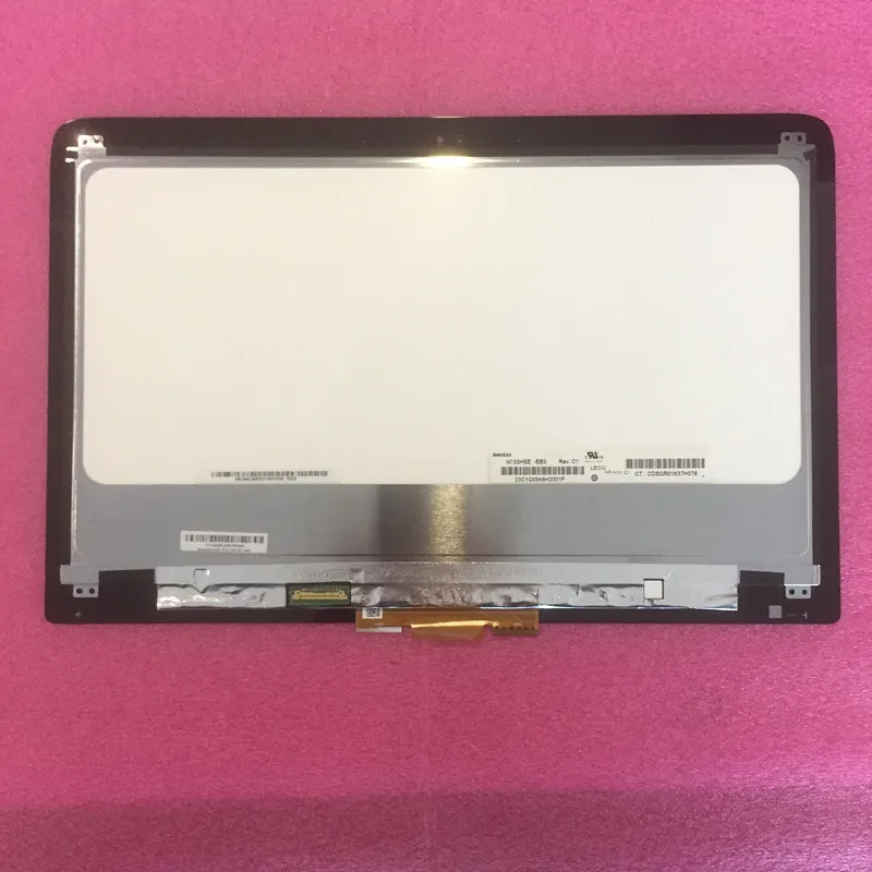 13 дюймов ЖК-матрица для hp Spectre 13X360 13 серия 13-4108na сенсорный экран дигитайзер ЖК-дисплей N133HSE-EB3