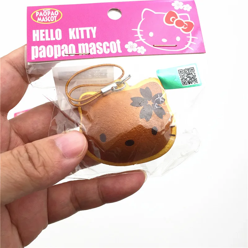 Мягкие hello kitty серии медленно поднимающиеся Kawaii мягкие Jumbo мини сжимаются забавные игрушки для детей рождественские подарки для детей