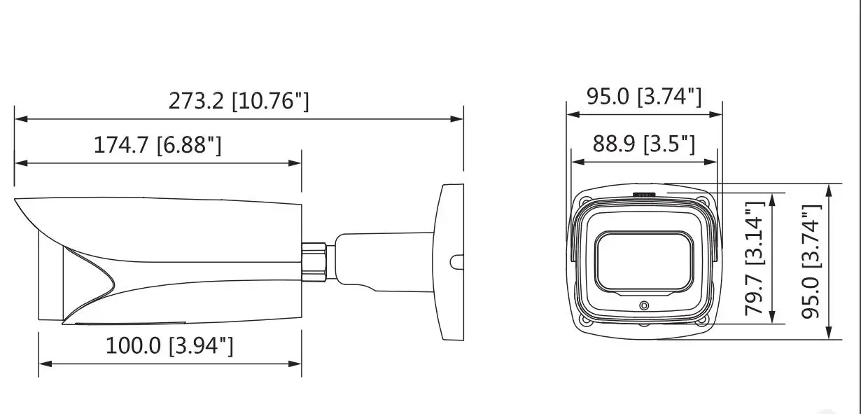 Dahua IP камера 2MP IPC-HFW8231E-ZE 2 7 мм ~ 12 зум-объектив WDR IR Bullet сетевая с камерой