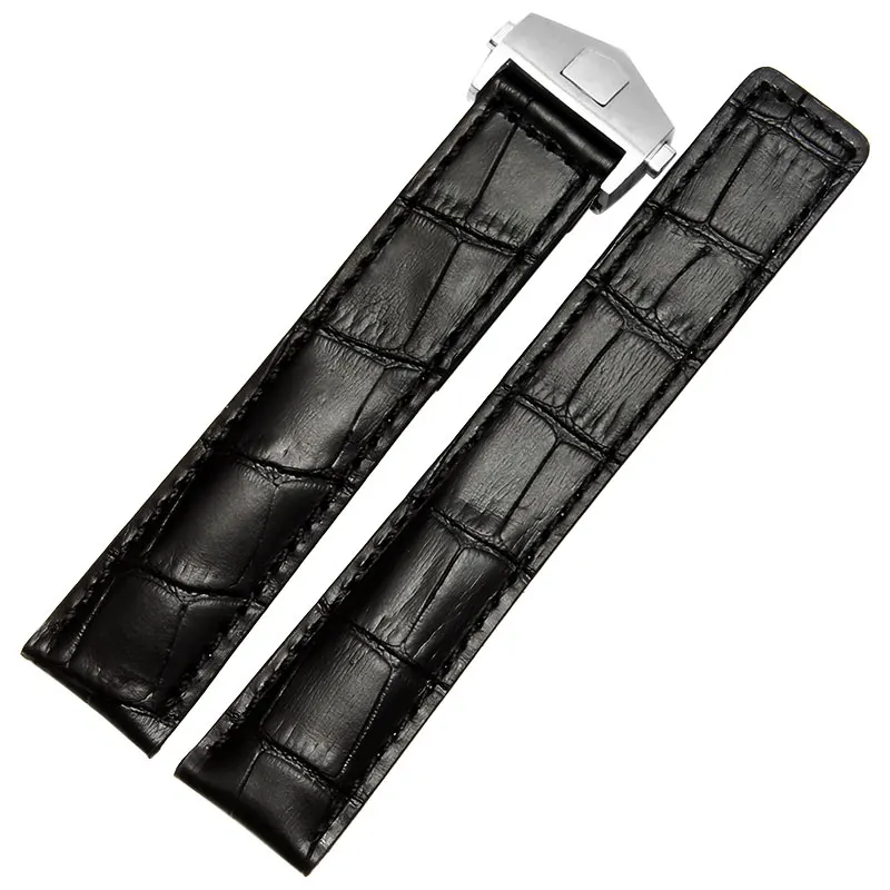 Ремешок для часов из натуральной кожи аллигатора ремешок мужчин и женщин